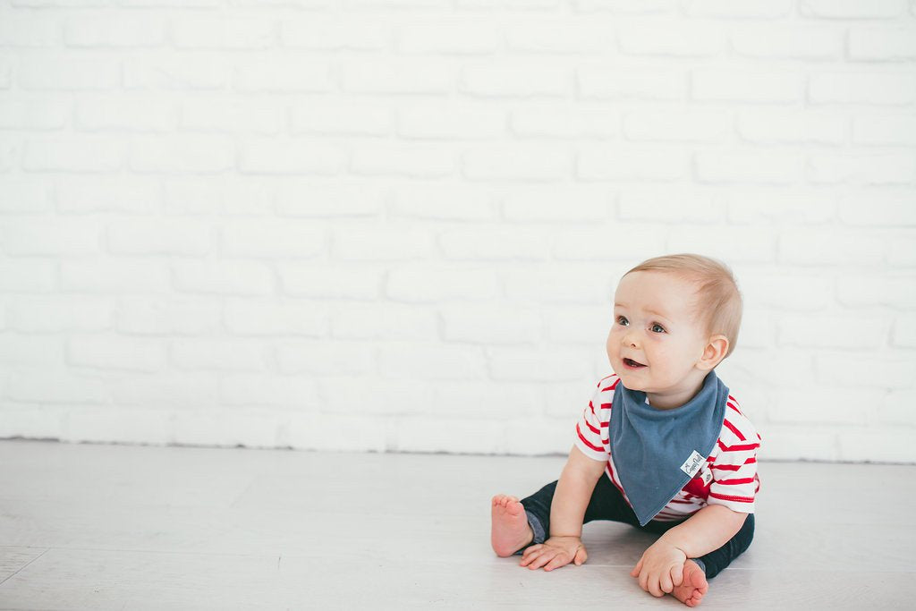 Copper Pearl Oxford Bib Set cotton